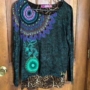 Desigual Mandala Top Size M